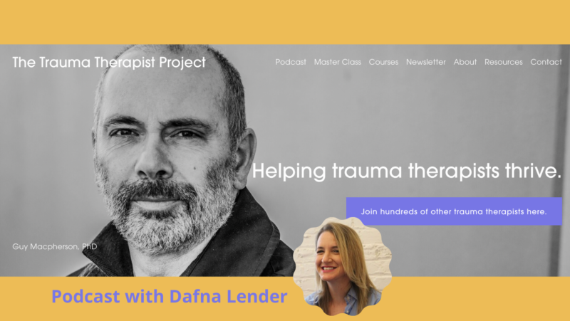 Dafna Podcast Trauma Therapist Project